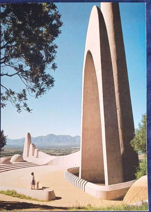Die Afrikaanse Taalmonument postcard