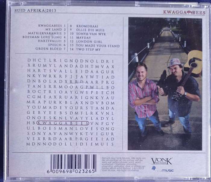 Kwagga Bees - My land cd