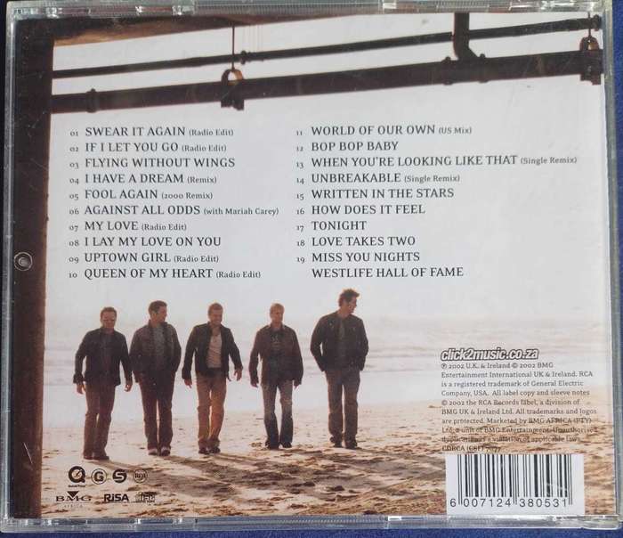 Westlife - The greatest hits cd