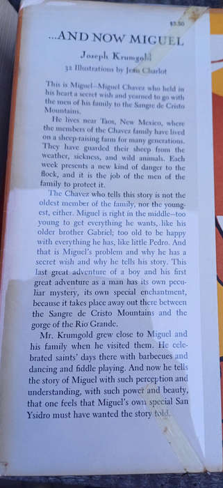 ...and now Miguel by Joseph Krumgold