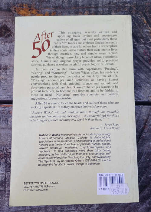 After 50 by Robert J Wicks