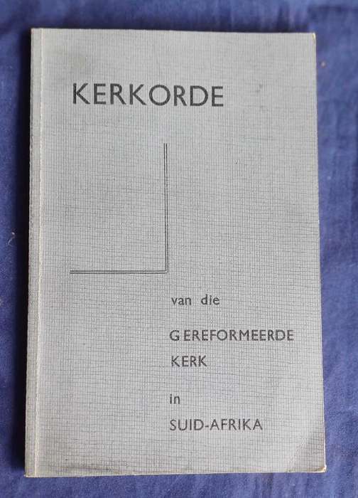 Kerkorde van die Gereformeerde Kerk in Suid-Afrika