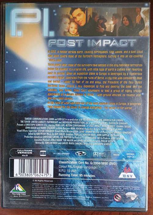 Post impact dvd