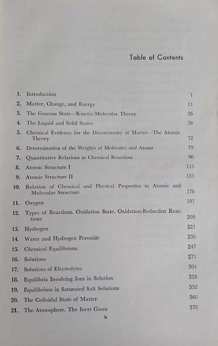 General chemistry a systematic approach