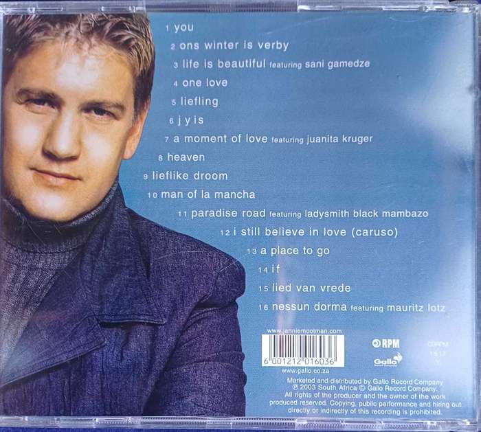 Jannie Moolman cd