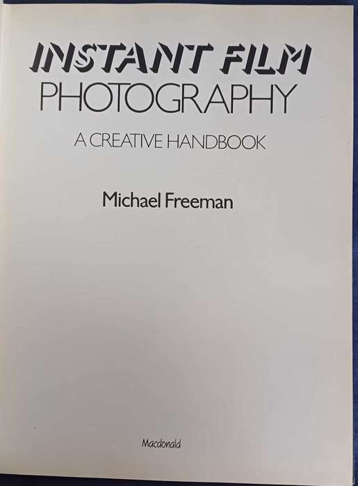 Instant film photography