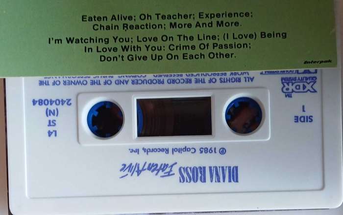 Diana Ross - Eaten alive tape