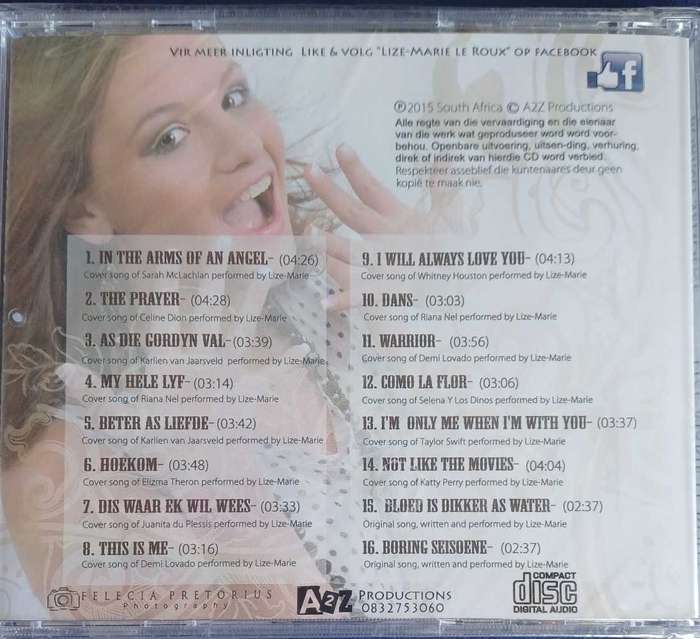 Lize-Marie le Roux - Boring seisoene cd