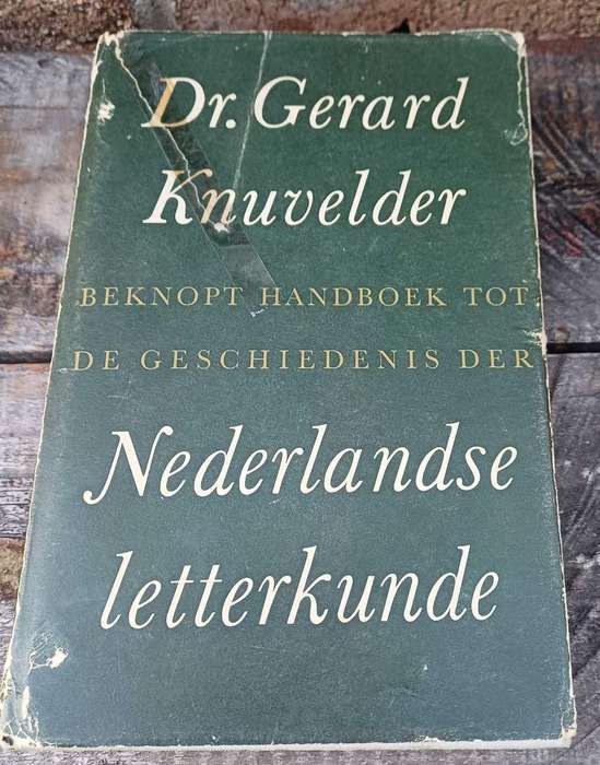 Beknopt handboek tot de geschiedenis der Nederlandse letterkunde