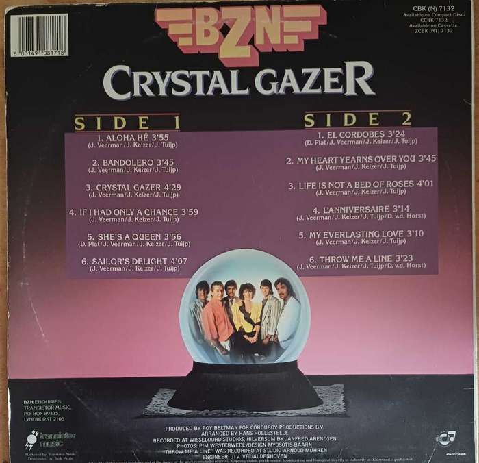 BZN - Crystal Gazer LP