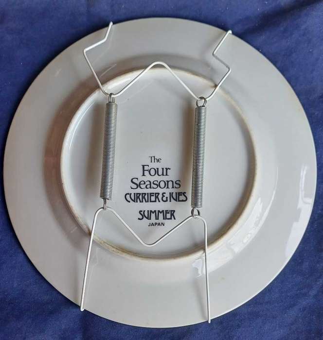 Currier & Ives The four seasons Summer plate