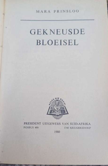Gekneusde bloeisel deur Mara Prinsloo