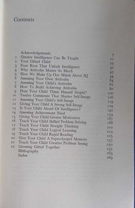 You can teach your child intelligence by David Lewis