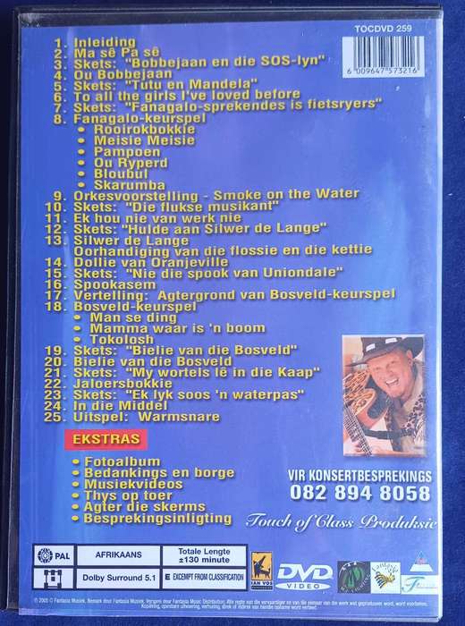 Thys die Bosveldklong dvd