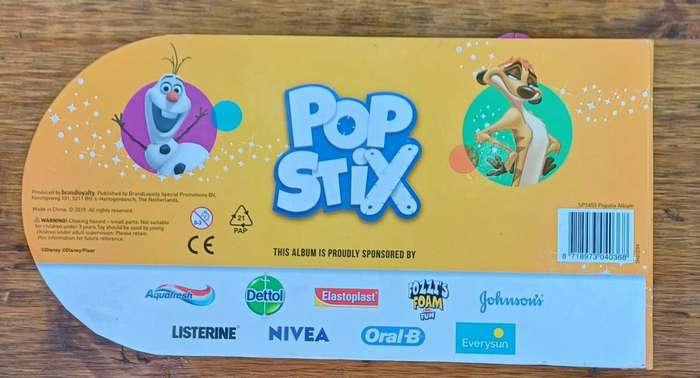 Pop Stix - not complete