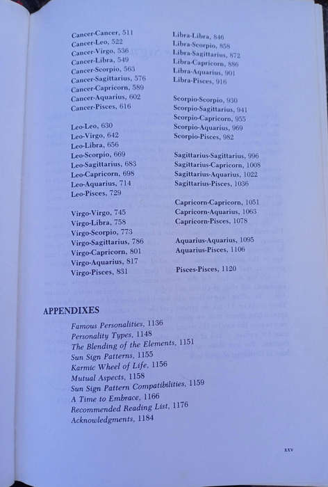 Linda Goodman's love signs