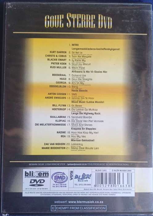 Goue sterre dvd