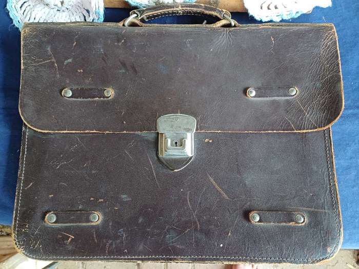 Vintage briefcase