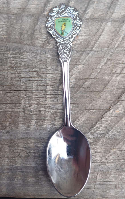 Veldskool Sommerreg souvenir spoon