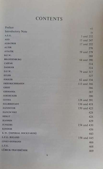 German aircraft of the first world war