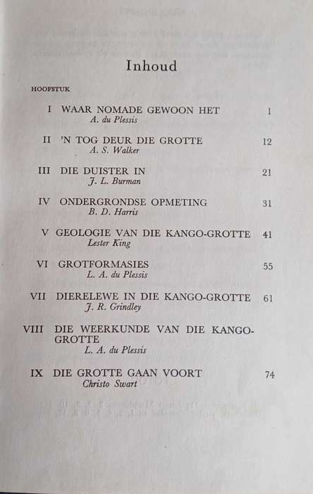 Kango, die verhaal van Suid-Afrika se Kango-grotte