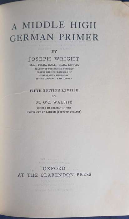 A middle high German primer