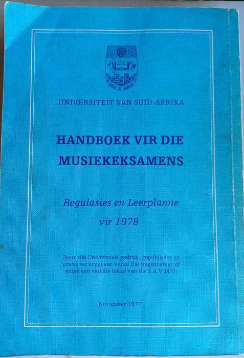 Music examinations handbook