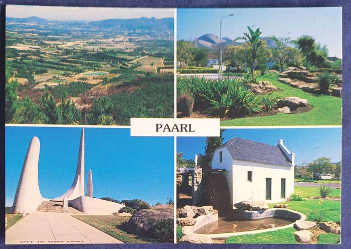 Paarl Valley postcard