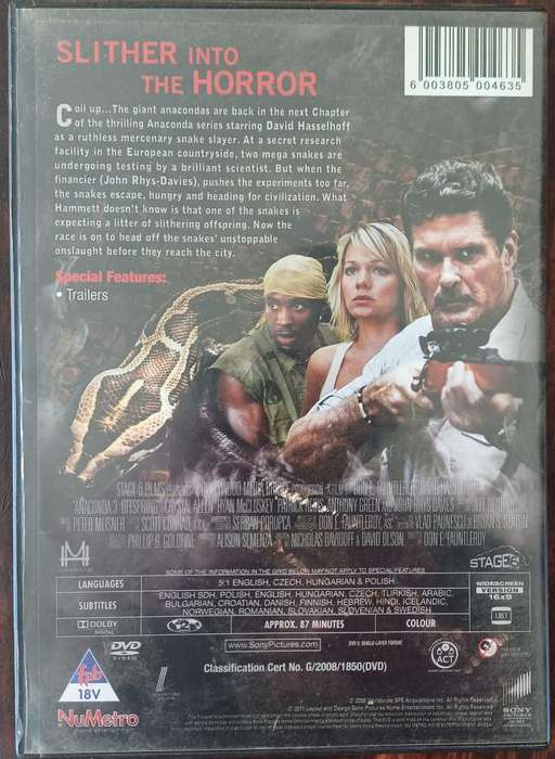 Anaconda 3 offspring dvd