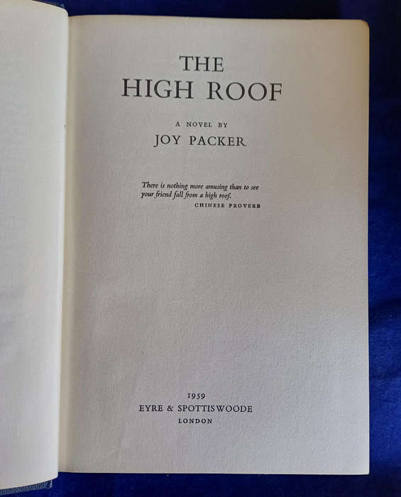 The high roof by Joy Packer