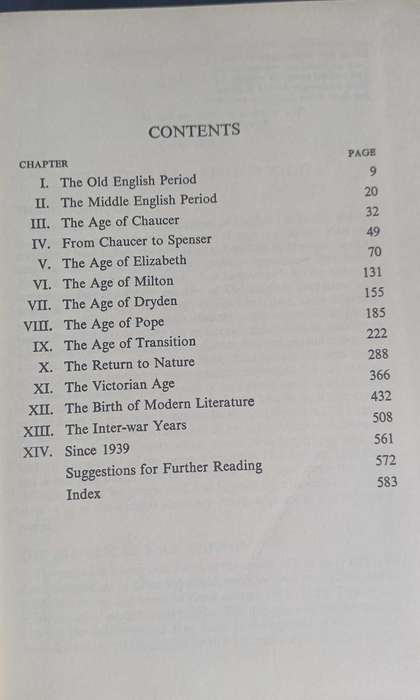 A history of English literature by E Albert