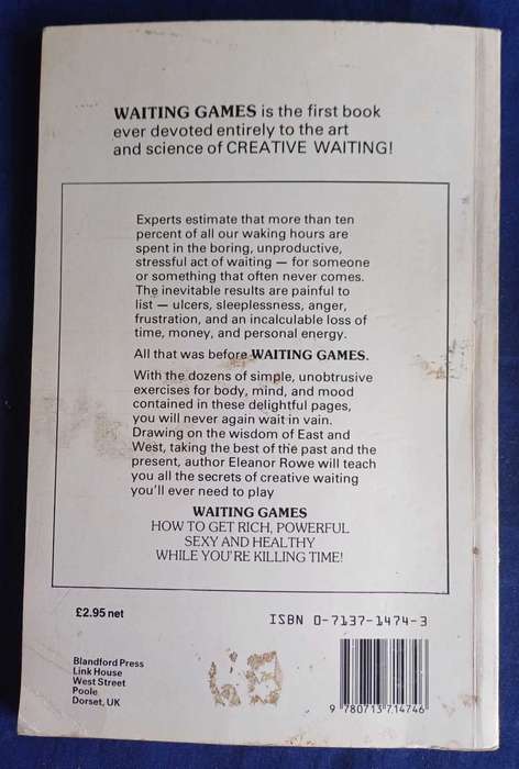 Waiting games by Eleanor Rowe