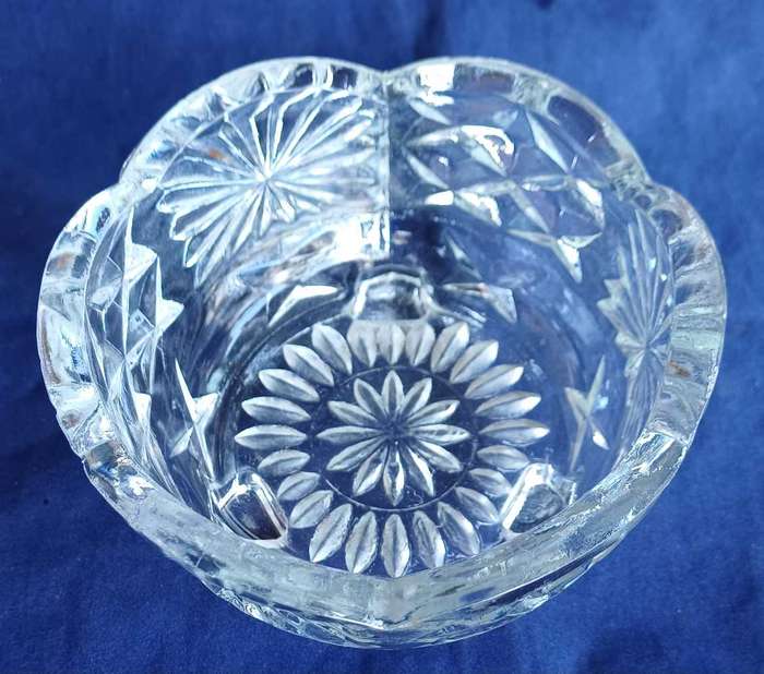 Vintage footed bowl