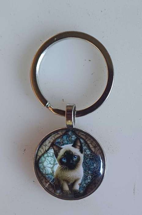 Cat keyring