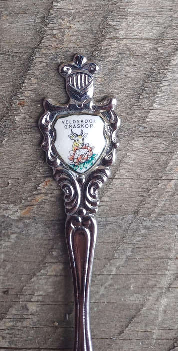 Veldskool Graskop souvenir spoon