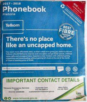Books: Telephone directories - Pretoria - Telkom - 2017