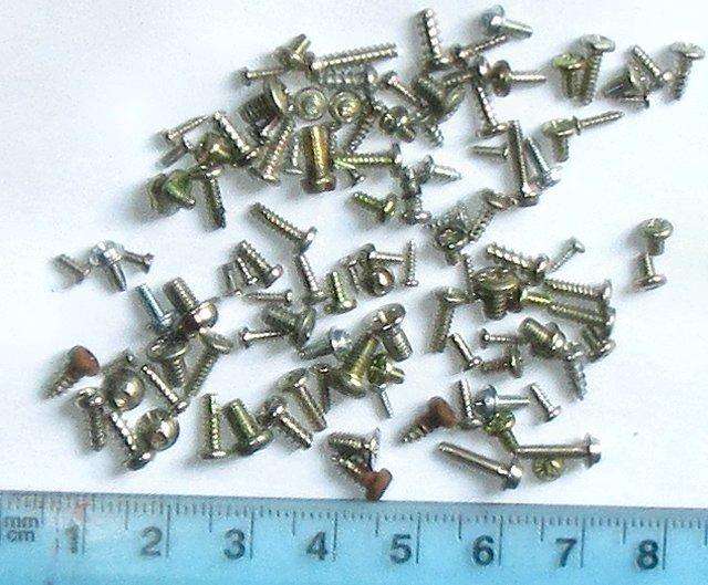 Screws - very small tiny