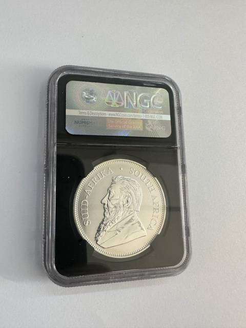 2017 SILVER KRUGERRAND 1oz NGC SP70 FIRST RELEASES