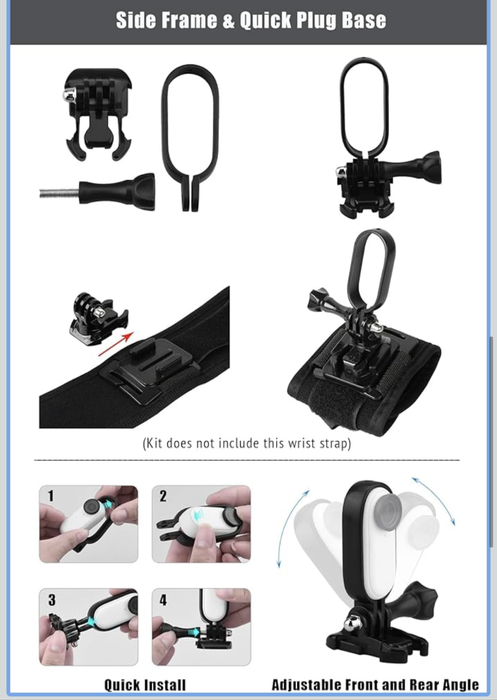 Accessories Kit for Insta360 GO 2