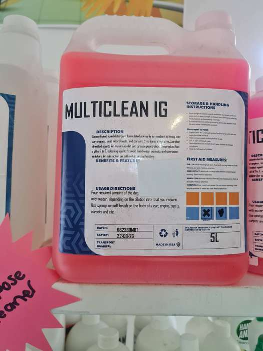 MULTICLEAN IG 5litre (Industrial Grade)