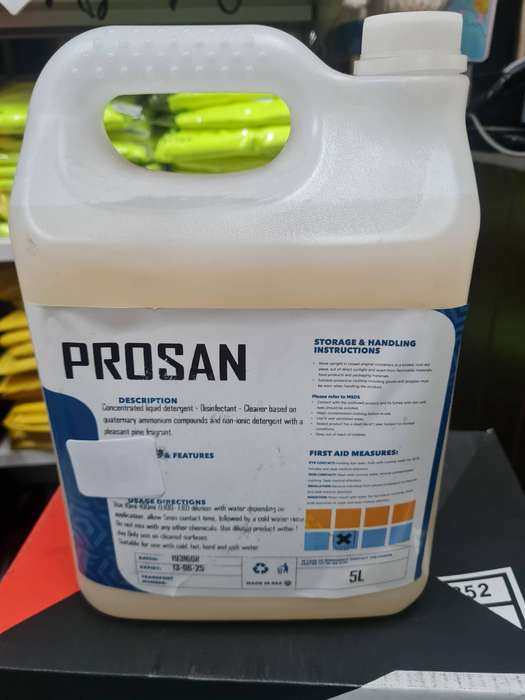 Prosan disinfectant cleaner 5litre