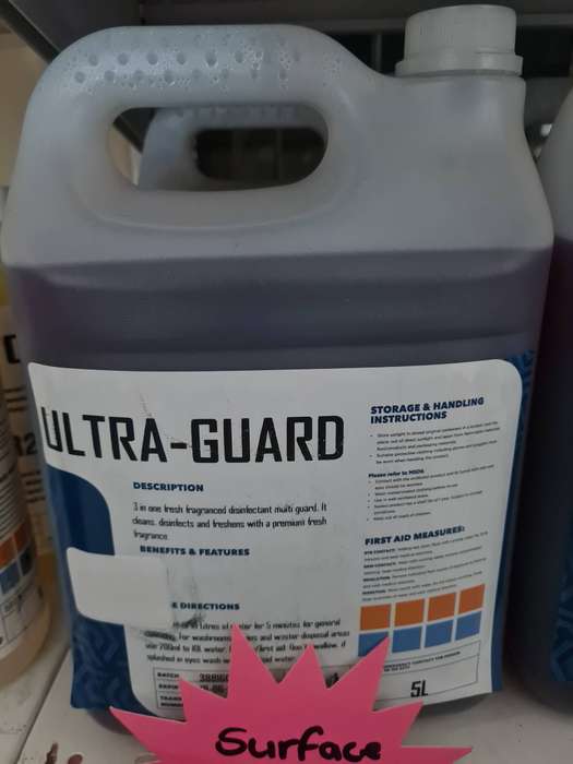5litre Ultra-Guard 3 in 1 fresh fragranced disinfectant