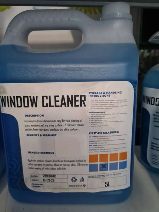 Very strong Window cleaner 5 litre