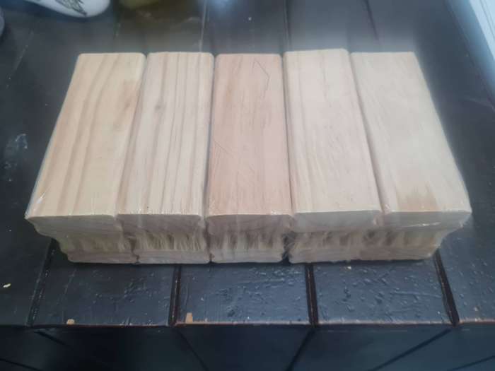 10 x shoe brushes pack