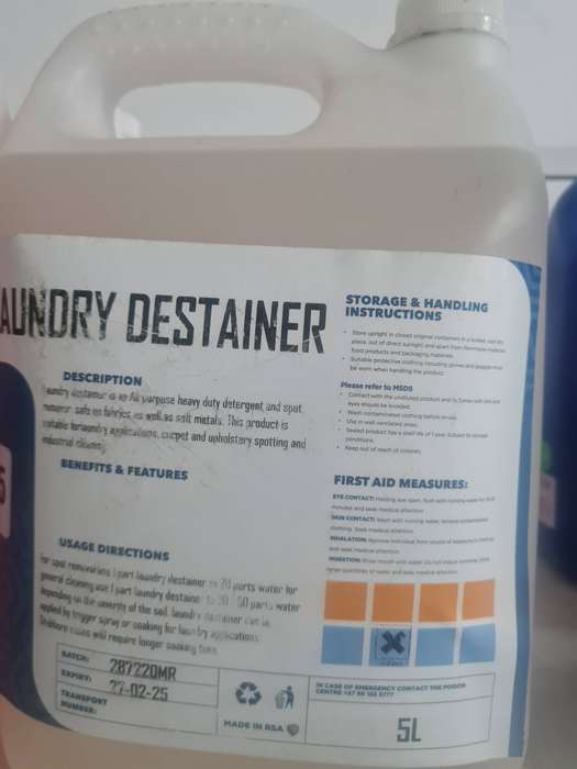Laundry Destainer 5 litre