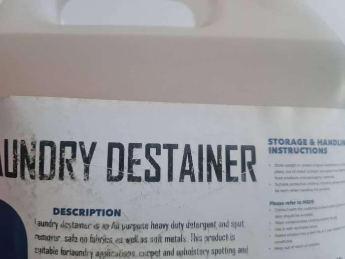 Laundry Destainer 5 litre
