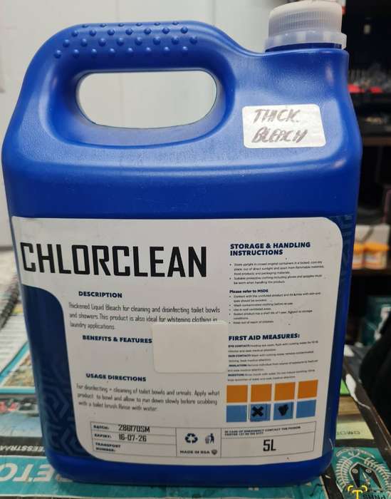 CHLORCLEAN  Thick Bleach 5 litre
