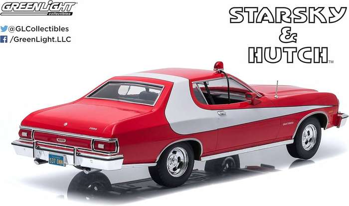 Greenlight Collectibles  LIMITED EDITION Ford Gran Torino Starsky And Hutch 1976  1: 18 Scale