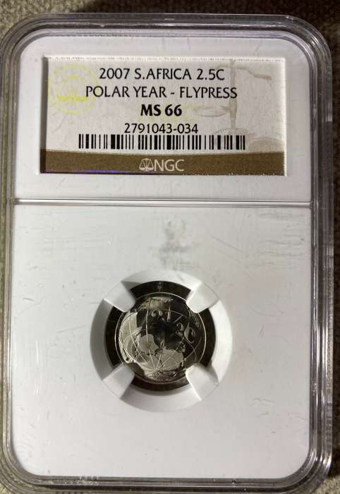 Silver 2.5 cent Coins