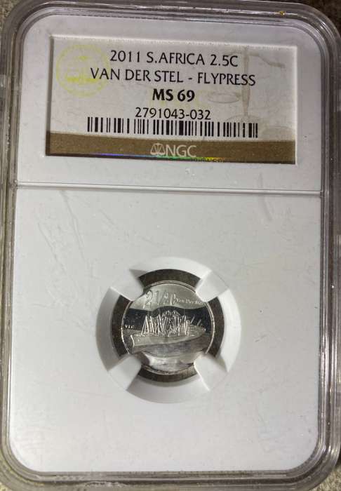 Silver 2.5 cent Coins